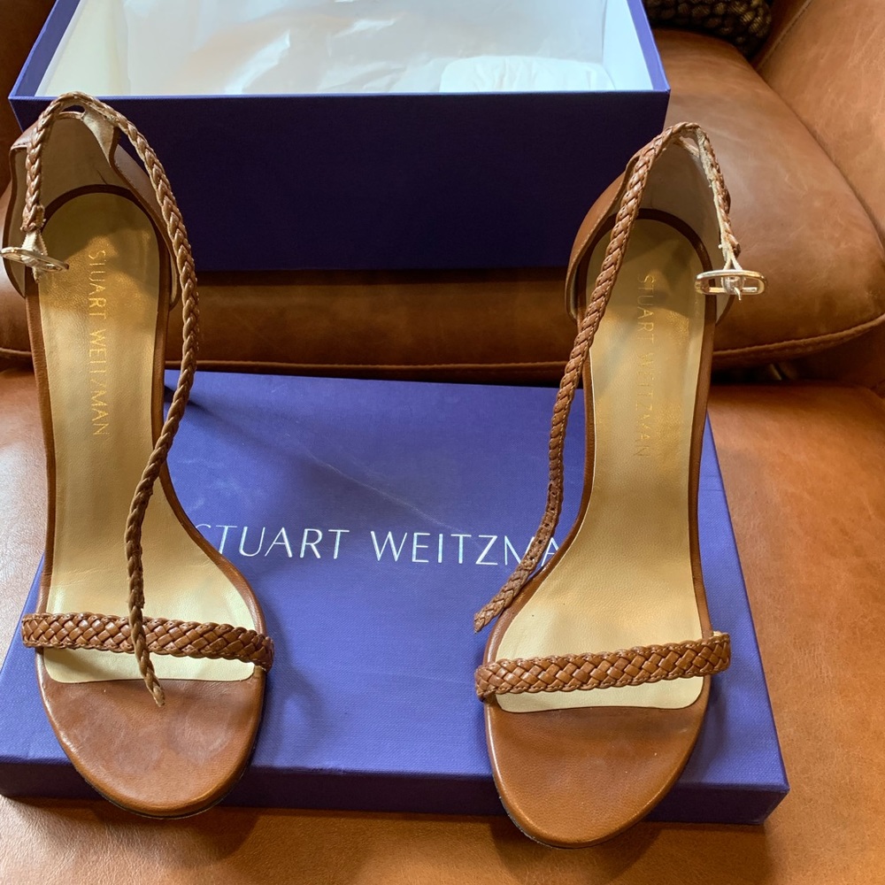 Stuart Weitzman Barebraid Naked Sandals
